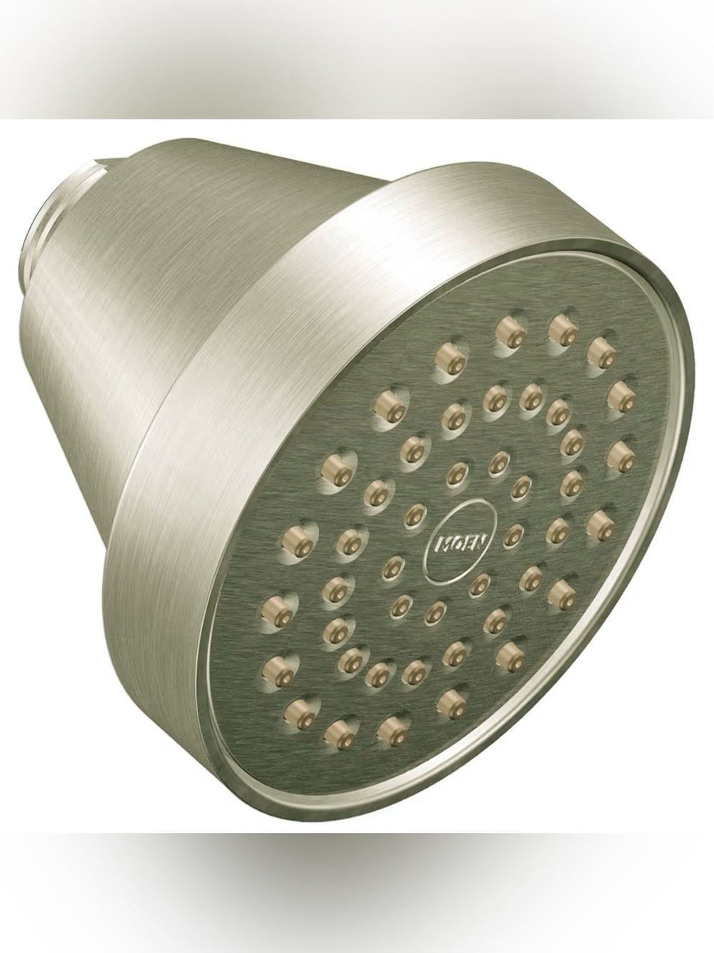 Moen Brushed Nickel 6399BN Level One-Function Standard Shower Head
